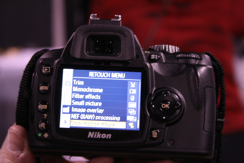 Illustration for article titled Hands On Nikon D60 With Stop-Motion Movie Walkthrough